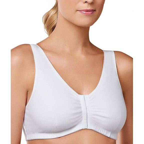 Amoena Womens Frances Front-Close Wire-Free Comfort Bra Style-2128