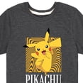 thumbnail image 3 of Pokémon - Hypnotic Pikachu Art - Youth Short Sleeve Graphic T-Shirt, 3 of 5