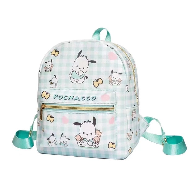 Mochila bonita de Hello Kitty Sanrio para niños, bolsa de libros para estudiantes, Kuromi My Melody, Cinnamoroll, estilo coreano