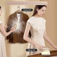 thumbnail image 2 of Garment Steamer, Steam Iron 800W Portable Garment Steamer Travel Steamer for Clothes for Home, Travel, 2 of 5