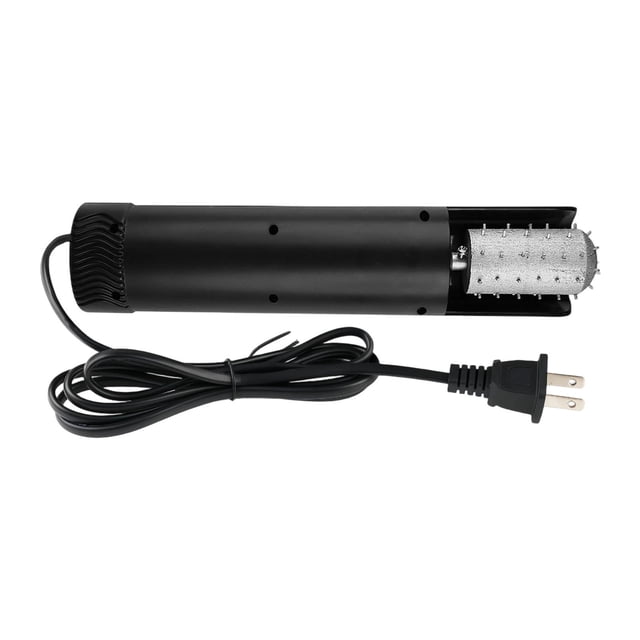 Rallador de coco eléctrico portátil, antisalpicaduras, repuesto manual Negro