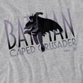 thumbnail image 2 of Batman: Caped Crusader Running Women's T Shirt, Athletic Heather, 2X-Large, 2 of 5