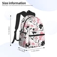 thumbnail image 4 of Fotbe Lilies Flowers Lightweight Casual Laptop Backpack for Men and Women, Daily use Waterproof backpack, Backpack for College, 4 of 8