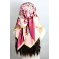thumbnail image 5 of CAILDANL Silk Like Head Scarf for Women Satin Printed Bandana for Hair Wrapping Fashion Accessory 35 Inch Square Hair Scarf, 5 of 7