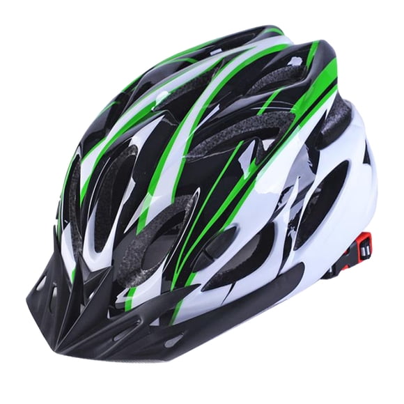 Casque de Vélo Noir Blanc Vert PC EPS Portable Confortable Respirant une Pièce Moulage Cyclisme Vélo de Montagne Casque