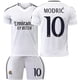 thumbnail image 1 of 2425 Camiseta del Real Madrid, traje de uniforme de fútbol local, traje de entrenamiento No. 7 Ronaldo, niños y adultos, camiseta transfronteriza de 9 Mbappé10 Modric, 1 of 1