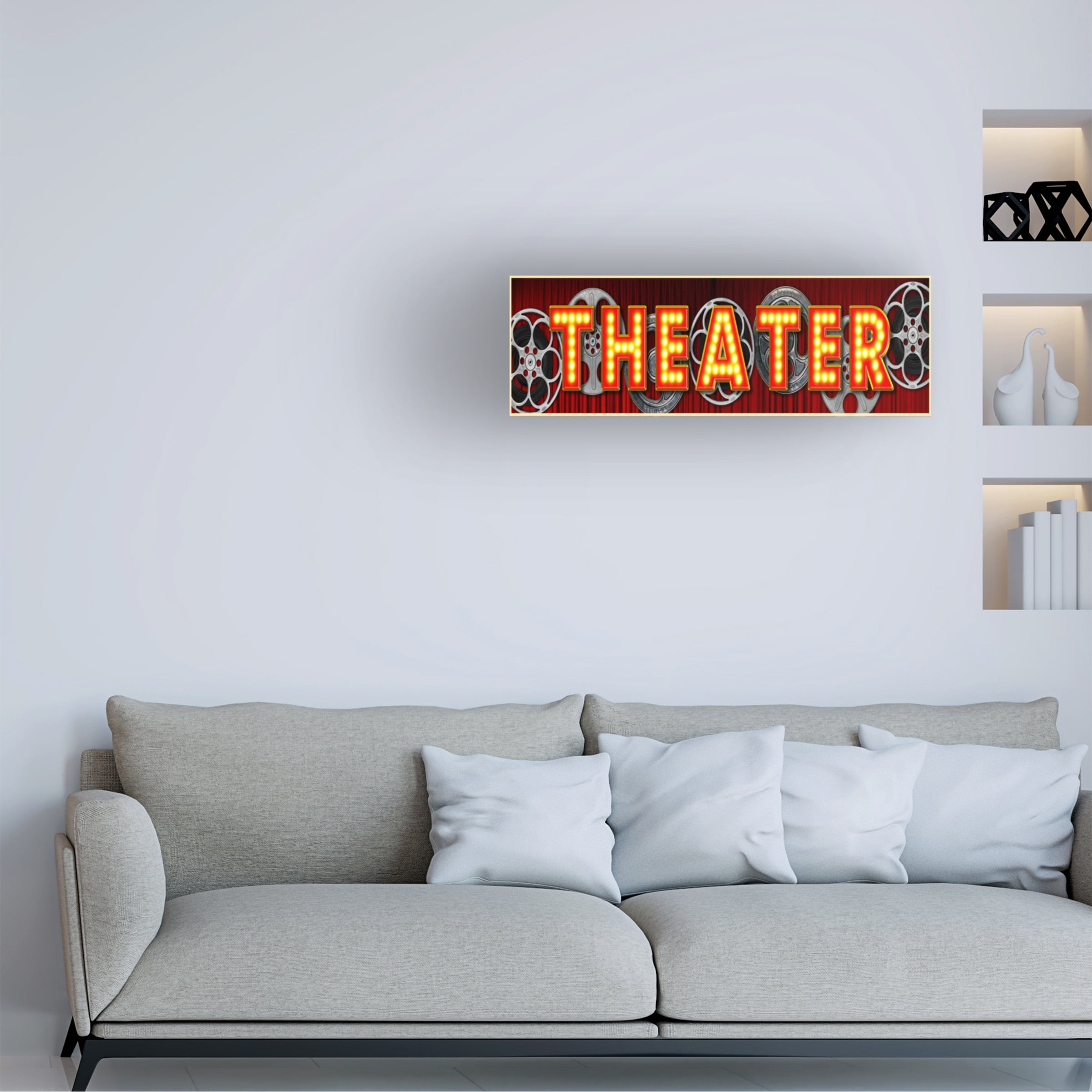 RetroPlanet 'Theater Marquee' Canvas Art