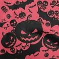 thumbnail image 1 of oneOone Cotton Cambric Magenta Fabric Halloween Sewing Material Print Fabric By The Yard 42 Inch Wide, 1 of 4