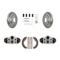 thumbnail image 1 of Transit Auto Rear Coated Brake Drum Shoes Spring and Cylinders Kit for Car Honda Civic KGN-100203, 1 of 11