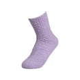 thumbnail image 3 of Uooqdmx 2 Pairs Socks for Women Crew, Small Gifts for Women, Fleece Socks, Fluzzy Socks, Cute Fuzzy Socks, Purple One Size, 3 of 3