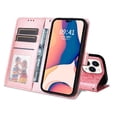 thumbnail image 5 of Funda tipo cartera GANGXUN para iPhone 14 Pro Max , diseño girasol, cuero PU, soporte, cierre magnético, tarjetero, 5 of 5