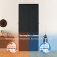 thumbnail image 2 of Upgraded Magnetic Thermal Insulated Door Curtain,Thicken Polyester Fiberfill & Thicker Oxford Fabric,Temporary Magnetic Screen Door, Retractable Door Curtains for Doorways,Folding Doors for Room, 2 of 8