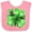 Pink and White, variant on Inktastic Painted Clover Patch Shamrocks for St. Patricks Day Boys or Girls Baby Bib