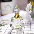 thumbnail image 4 of H&D HYALINE & DORA Vintage Crystal Perfume Bottles Empty Refillable Essential Oil Bottle, 4 of 6