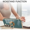 thumbnail image 5 of for Samsung Galaxy S23 Plus 5G Case Blue Plating Mental Ring Kickstand Luxury Case Soft TPU Shockproof Back Electroplate Cover Galaxy S23 Plus 5G Case for Girls Women, 5 of 12