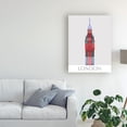 thumbnail image 3 of Trademark Fine Art 'London Big Ben Union Jack' Canvas Art by Fab Funky, 3 of 3