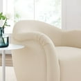 thumbnail image 4 of Compose Swivel Armchair in Alabaster, 4 of 9