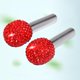 thumbnail image 4 of 2 unids/pack Universal Bling cerradura de puerta de coche cubierta de barra decoraciones de diamantes de imitación rojo kusrkot Cubierta de la barra de tracción de la cerradura de la puerta, 4 of 8
