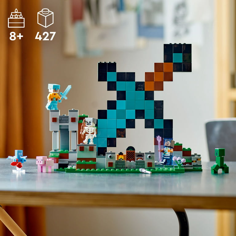 DIY Minecraft Hostile Mobs Minis Set - Steve, Creeper, Zombie, and Spider 