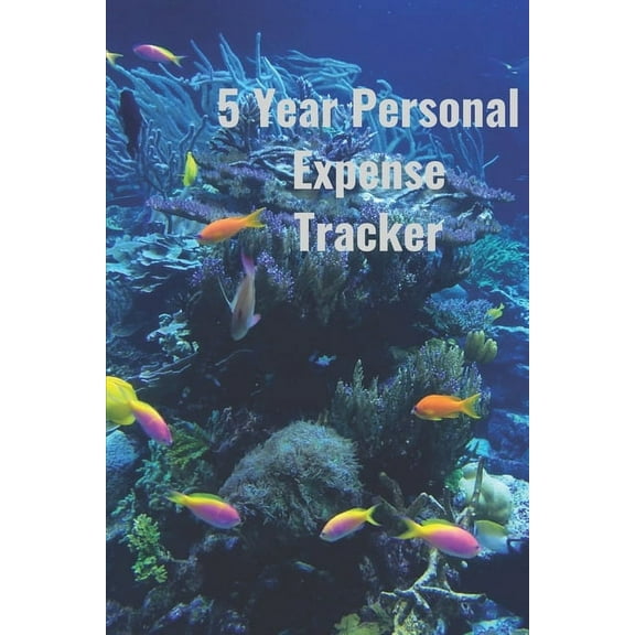 5 Year Personal Expense Tracker (Paperback)