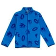 thumbnail image 5 of SEGA Sonic The Hedgehog Big Boys Fleece Zip Up Jacket Blue 14-16, 5 of 5