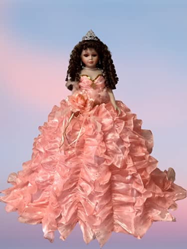 Quinceanera Porcelain Doll-Limited Edition Collectible Porcelain Dolls New 