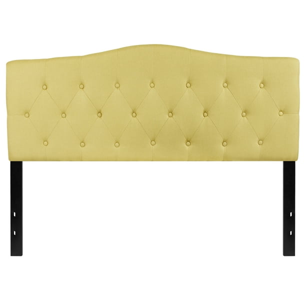 Flash Furniture Cambridge Tufted Upholstered Headboard, Queen, Green