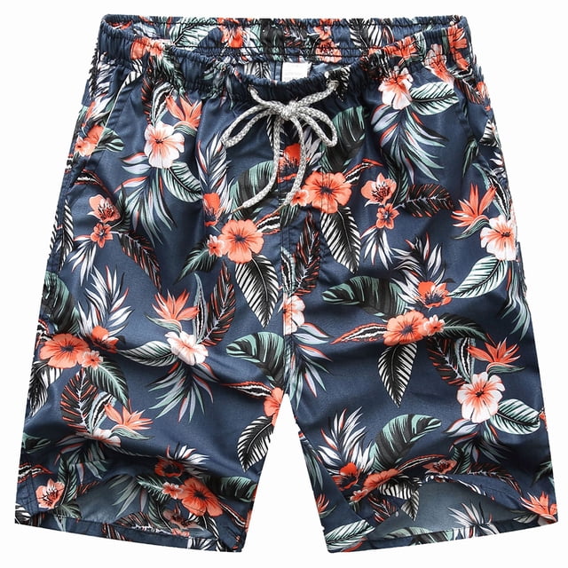 Hommes Été Shorts de Plage de Bord de Mer à Séchage Rapide pour le Surf