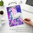 thumbnail image 4 of FMSHPON Horse Unicorn Clipboard Hardboard Wood Nursing Clip Board and Pull for Standard A4 Letter 13x9 inches, 4 of 5