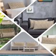 thumbnail image 6 of Ocean Fishhooks Body Pillow Covers 20"x60", Vintage Coastal Fishing Pattern Brown Soft Brushed Microfiber Breathable Throw Pillow Covers, Pillowcase with Zipper for Couch Sofa Bedroom Living Room, 6 of 9