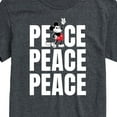 thumbnail image 3 of Disney - Mickey Peace - Men's Short Sleeve Graphic T-Shirt, 3 of 5