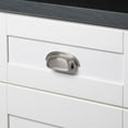thumbnail image 2 of GlideRite 2.5 in. Center Classic Bin Cabinet Pulls, Satin Nickel, Pack of 5, 2 of 3