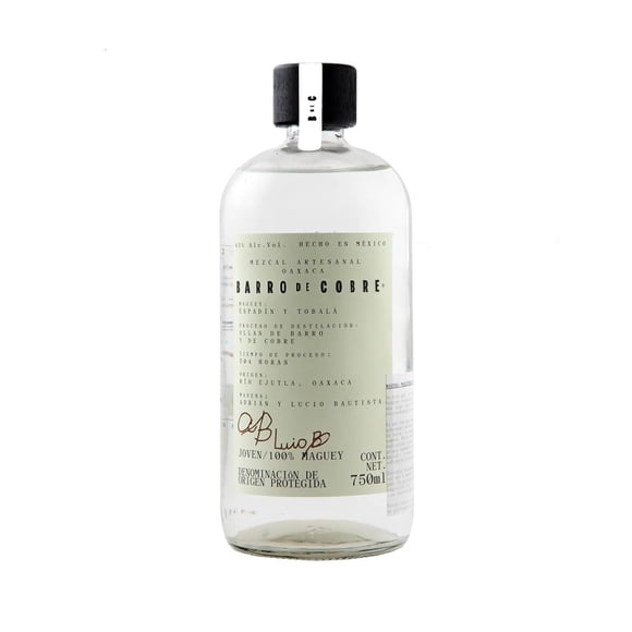 Mezcal Barro de Cobre Espadín y Tobala 750 ml