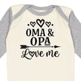 thumbnail image 4 of Inktastic My Oma Opa Love Me Grandkids Boys or Girls Long Sleeve Baby Bodysuit, 4 of 5