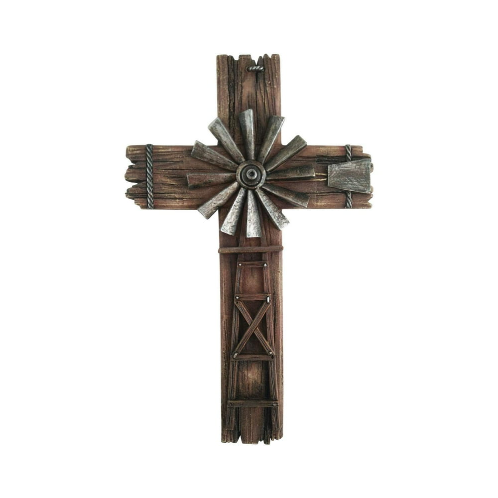 Cross Wall Hanging Home Decor Western Crosses Wall Decor Windmill