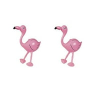 Lot of 2 28" Inflatable Pink Flamingo Luau Tropical Party Decor