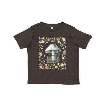 

Inktastic Cottagecore Mushroom Lover Girls Toddler T-Shirt