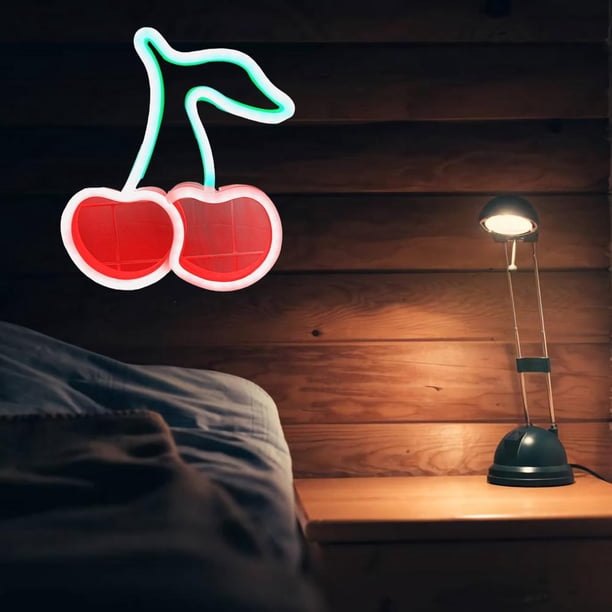Signs Led Neon Signs Light Decoración De Pared Estética Led Light Fruit Night Light Para Dormitorio Bar Hotel Party Game Room Decoración Eigraketly HA046637-02