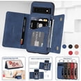 thumbnail image 3 of MYKOMI Phone Case for Google Pixel 6 Pro Wallet Cover with HD Screen Protector and PU Leather Credit Card Holder Stand Cell Accessories Pixel6Pro Pixel6 XL 6XL Pixle 6Pro 5G Women Men, 3 of 7
