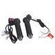 thumbnail image 1 of 1 par de manillares eléctricos calefactados universales de cinco velocidades con temperatura ajustable de 22 mm para motocicletas ATV, 1 of 19