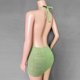 thumbnail image 1 of Traje de baño de vacaciones para mujeres europeas y americanas, sexy, ajustado a la cadera, sin espalda, con tirantes, vestido de punto, 1 of 6