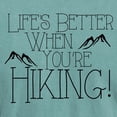 thumbnail image 3 of CafePress - Life's Better When You're Hiking T Shirt - Mens Comfort Colors Shirt, 3 of 5