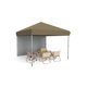 thumbnail image 1 of Carpa plegable de 3x3 metros (10x10 pies), toldo exterior de fácil montaje para una persona, carpa comercial resistente de instalación instantánea, 1 pared lateral., 1 of 6