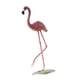 thumbnail image 4 of 3x Flamingo Figur Miniaturskulptur Glassockel Stand Tisch, 4 of 9