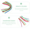 thumbnail image 4 of LEORX Hair Wrap String Assorted Color Polyester 6pcs, 4 of 5