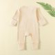 thumbnail image 4 of Mono de verano para niños y niñas, mono de bebé de manga corta con botones y cuello redondo, bonitos pantalones cortos lisos, monos de poliéster para niños, 4 of 7