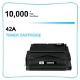 thumbnail image 2 of 42A Q5942A Compatible Toner Replacement for HP 42A Q5942A High Yield (Black, 2-Pack), 2 of 7