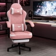 thumbnail image 3 of Auxe Gaxe Gaming Chairs for Adults with Footrest,Ergonomic Fabric PC Gaming Chair,High Back Reclining Computer Desk Chair with Lumbar Support and Headrest, 3 of 9