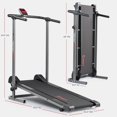thumbnail image 6 of Sunny Health & Fitness Smart Foldable Manual Treadmill with Fixed Incline, Trainer Led Workouts & Performance Tracking via Bluetooth SunnyFit App - SF-T1407SMART, 6 of 13