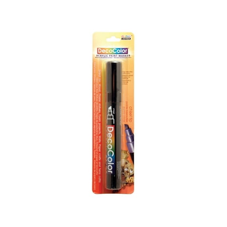 UPC: 0028617317014 | MARVY UCHIDA DECOCOLOR ACRYLIC PAINT MARKER BLACK